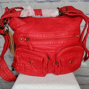 Vibrant Red Women's Backpack